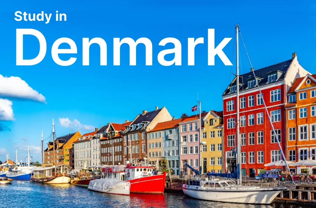 International students studying in Denmark